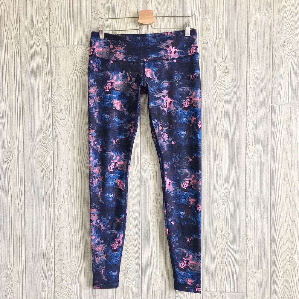 Lululemon floral leggings size 10